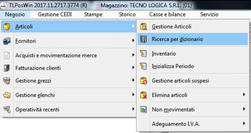 Percorso Ricerca Per Dizionario